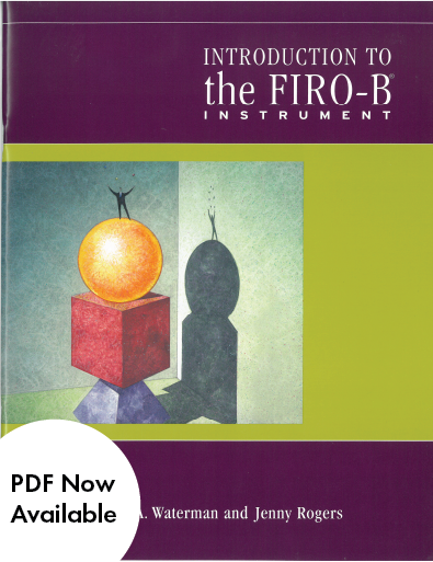 Introduction To The FIRO-B® – Psychometrics Canada