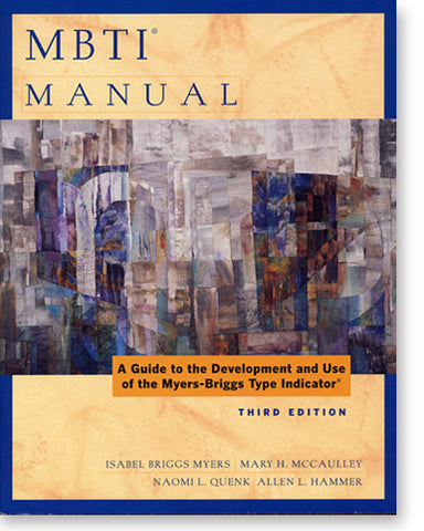 MBTI® Manual, Third Edition