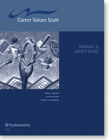 Career Values Scale Manual