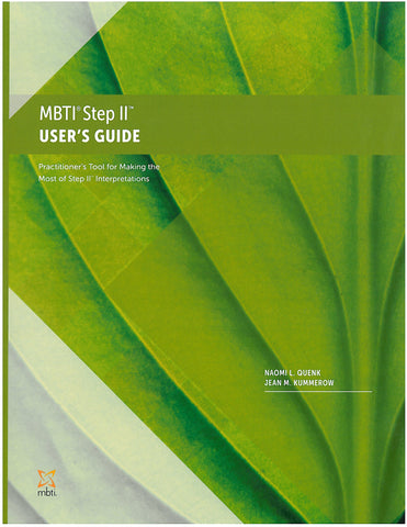 MBTI® Step II™ User's Guide